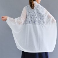 aquagarage/アクアガレージ aquagarage 上品レース2wayボレロカーディガン 春 夏 秋/505414531