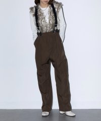 MAISON BREEZE reveur/メゾンブリーズレヴール MAISON BREEZE reveur T/Puツイル サスペンダー付きパンツ スラックス ストレートパンツ 32091A334/506863559