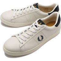 FRED PERRY/フレッドペリー FRED PERRY SPENCER LEATHER BLACK/NIGHT－GRN [B4334－T78]/506907803