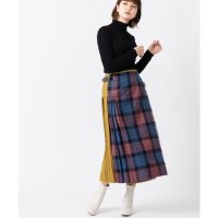 ONEIL of DUBLIN/オニールオブダブリン O'NEIL of DUBLIN 【別注カラー】コンビネーション ダブルベルト キルトスカート ロング 81cm/506949243