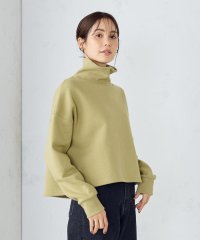 COMME CA ISM /裏起毛　ショート丈　ハイネックトレーナー/506955365
