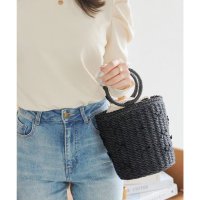 KOBE LETTUCE/コウベレタス KOBE LETTUCE リボン付きカゴバッグ[B1575]/507006368