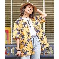 KAHIKO/カヒコ Kahiko 【Kahiko】SURF＆Palms モーガンMEN'Sシャツ/507007324