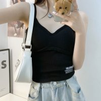 RIFF/リフ Riff カップ付きキャミソール パッド付 インナー ブラトップ ロゴ パッド パット トップス カットソー 下着 パジャマ ノースリーブ 半袖 無地/507015749
