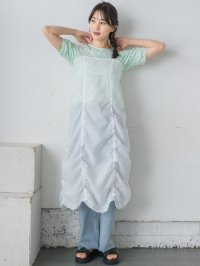 RETRO GIRL/レトロガール RETRO GIRL シャーリングシアーOP/507019918