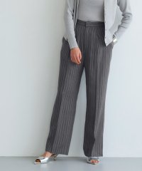 RASW/ラス RASW リネン混ストライプストレートパンツ/507033825