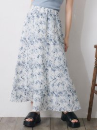 RETRO GIRL/レトロガール RETRO GIRL 細プリーツロングSK/507035075