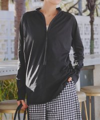 KOBE LETTUCE/コウベレタス KOBE LETTUCE [ ラッシュガード ] 前後2way指穴付き裾ドロストトップス [S214]/507035595