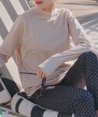KOBE LETTUCE/コウベレタス KOBE LETTUCE [ ラッシュガード ] 前後2way指穴付き裾ドロストトップス [S214]/507035595