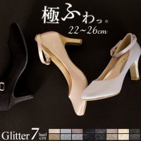 Parade/パレード Parade 【極ふわっ】グリッターヒールパンプス 18160/507043965