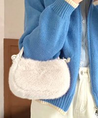 RIFF/リフ Riff ファーバッグ ふわふわ もこもこ ハンドバッグ ショルダーバッグ ミニバッグ かばん 鞄 無地/507045924