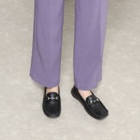 unpetit/アンペティット unpetit スクエアトゥ ビット付き ローヒール ローファー ドライビングシューズ/507046805