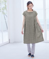 Viola e Viola/【ショート丈】ギンガムタック使いワンピース/507046920