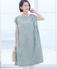 Viola e Viola/【ショート丈】ギンガムタック使いワンピース/507046920