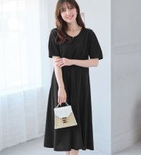 Alotta/タック袖Ａラインワンピース/507046994
