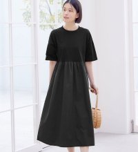 Viola e Viola/ヴィオラ エ ヴィオラ Viola e Viola さらひやりコーデ楽ちんドッキングワンピース/507047013