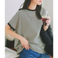 KOBE LETTUCE/コウベレタス KOBE LETTUCE コットン100%フレンチTシャツ【クルーネック】 [C4819]/507048279