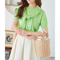 KOBE LETTUCE/コウベレタス KOBE LETTUCE 半袖ニットトップス×ニットカーディガンアンサンブル [C7078]/507048321