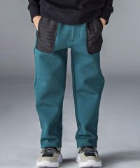 BeBe Petits Pois Vert/ポンチ＋四角キルトロングパンツ(95~150cm)/507077739