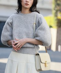 ELFRANK/エルフランク ELFRANK パフスリーブ半袖ニットプルオーバー/507081795
