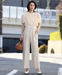 ELFRANK/エルフランク ELFRANK タックハイウエストサロペットパンツ【洗える】/507081808