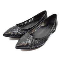 SUaSHI/スウェイシー SUaSHI SUaSHI スウェイシー パンプス ローヒール 痛くない 疲れない 走れる 編み込み アーモンドトゥ 幅広 スアシ(FOO－MI－/507093601
