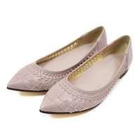 SUaSHI/スウェイシー SUaSHI SUaSHI スウェイシー パンプス ローヒール 痛くない 疲れない 走れる 編み込み アーモンドトゥ 幅広 スアシ(FOO－MI－/507093601