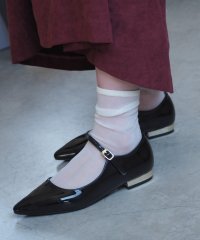 minia/ミニア minia エナメルストラップポインテッドパンプス(3022)/507097296
