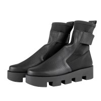 arche/アルシュ arche TREECK ショートブーツ (HOPI/STRETCHY)（ブラック）/507097648