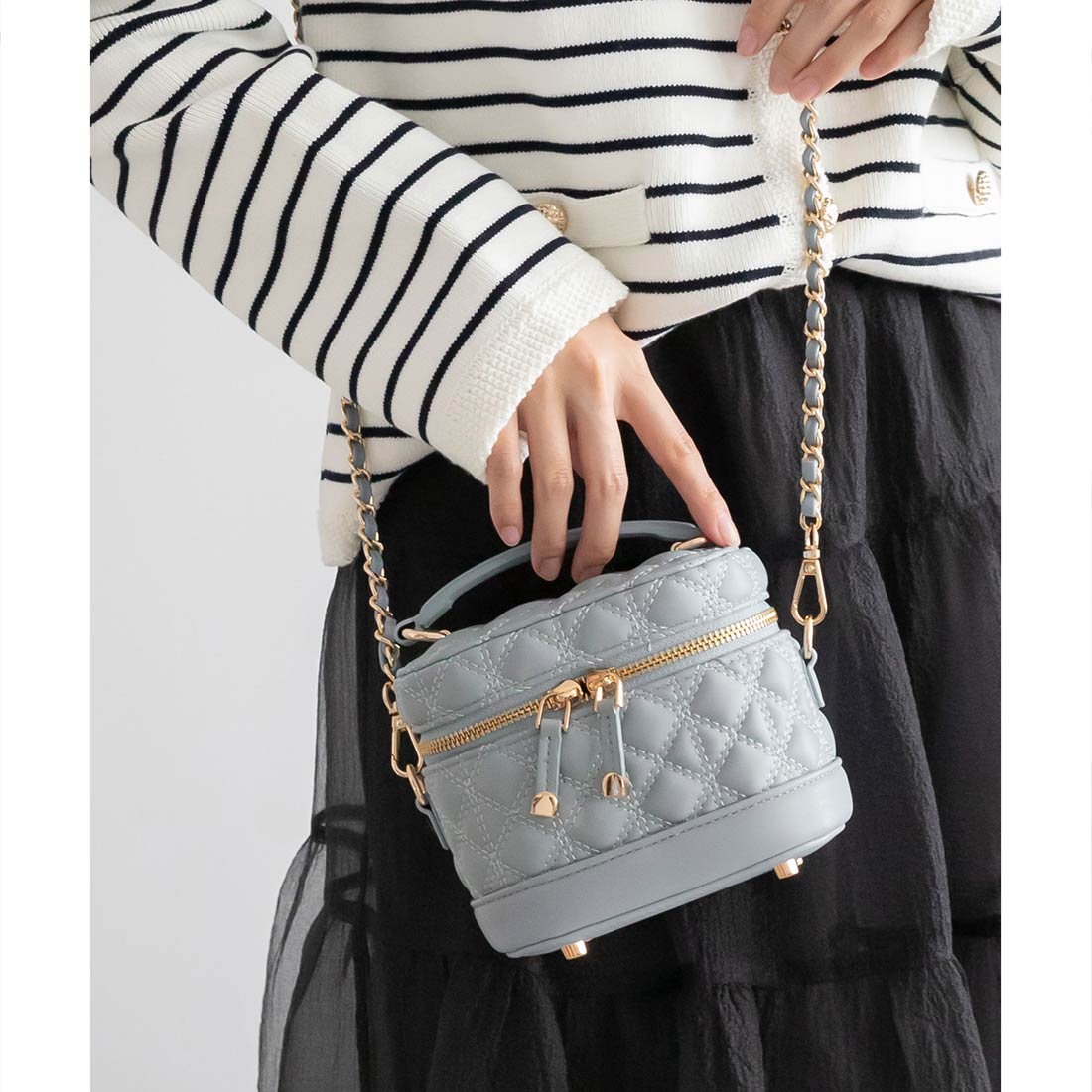 セール 30%OFF】ランダ RANDA ☆ キルティング2WAYミニバニティ