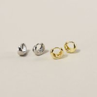 styiro/スタイロ styiro メタルミニフープピアス 14mm/507108893