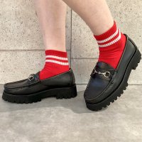 APOM/アポム APOM トラックソールホースビットローファー/507113396