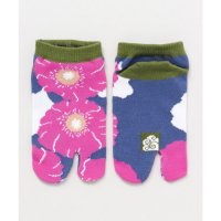 KAYA/【カヤ】わらべ足袋型くつ下18～21cm ポピー ピンク/507118731