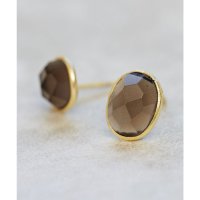 CAYHANE/【欧州航路】エルバ天然石ピアス ローズ/507119232