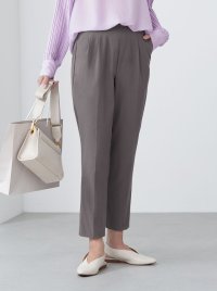 Tuche/トゥシェ Tuche ストレッチパンツ テーパードスタイル レーヨン混 アンクル丈/507122086