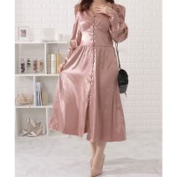 Lace Ladies/レースレディース Lace Ladies バルーンスリーブコルセットワンピース/507123232