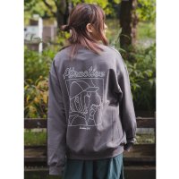 MODISH GAZE/モディッシュガゼ MODISH GAZE 裏起毛 スモーキングガール スウェットトレーナー/507124626