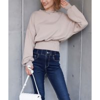 SPIRALGIRL/スパイラルガール SPIRALGIRL 裏毛ショートプルオーバー/507125561