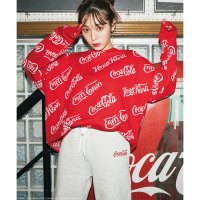 4GEEKs by SPIRALGIRL/フォーギークスバイスパイラルガール 4GEEKs by SPIRALGIRL 【コカ・コーラ】ジャガードニット/507125638