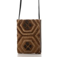 perche/ペルケ perche クバ布×姫路レザーミニショルダー/507126934