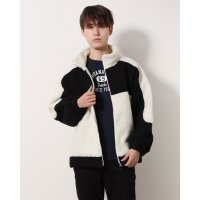 STYLEBLOCK/スタイルブロック STYLEBLOCK ビッグシルエットボア切り替えブルゾン/507134340