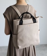 GUSCIO/グッシオ GUSCIO PUレザー トート型リュックサック/507150580
