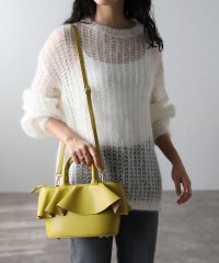 GUSCIO/グッシオ GUSCIO 牛革フリル2WAYショルダーバッグ/507150633