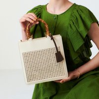 mirem/ミレム mirem Mesh square bag/507152428
