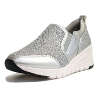 maschietta/マスチェッタ maschietta スニーカー レディース 靴 厚底 スリッポン 軽い 軽量 おしゃれ 黒 シルバー グリッター ラメ キラキラ 歩きやすい 旅/507152679