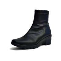 REFRESH WALK/リフレッシュウォーク REFRESH WALK ショートブーツ エレガンス ストレッチ 防水 耐滑 抗菌 ウエッジ 3e/507152685