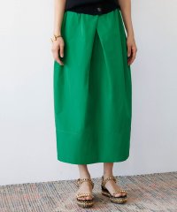 ELFRANK/エルフランク ELFRANK ボックスタックコクーンシルエットミディ丈スカート/507153591