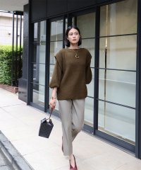 ELFRANK/エルフランク ELFRANK ショルダータックミドルゲージニットプルオーバー/507153607