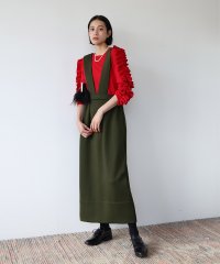 ELFRANK/エルフランク ELFRANK サスペンダー付きハイウエストロングスカート/507153613