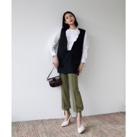ELFRANK/エルフランク ELFRANK ダンボールニットフロントスリットジョガーパンツ/507153625